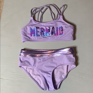 Justice bikini swimsuit size 10